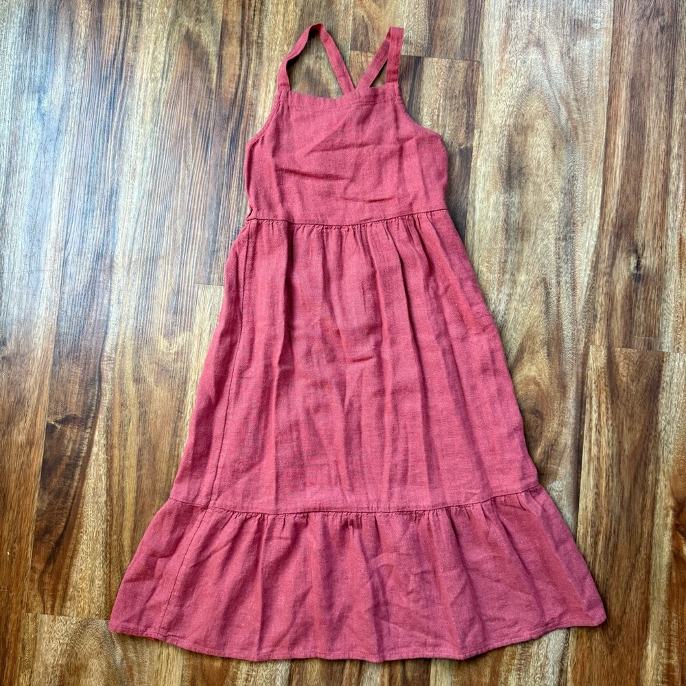 Old Navy Kids Rust Red Sleeveless Maxi Dress